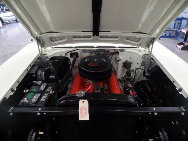 1957 White Chevrolet Bel Air/150/210 Coupe