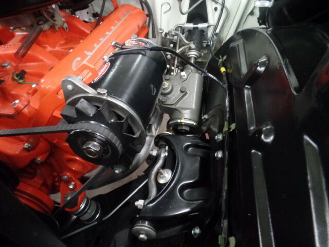 1957 White Chevrolet Bel Air/150/210 Coupe