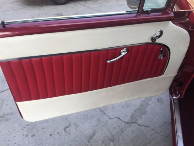 1957 Candy Apple Red Chevrolet Bel Air/150/210 Coupe
