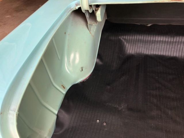 1957 Blue Chevrolet Bel Air/150/210 Sedan