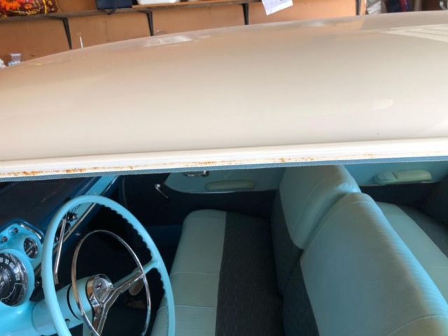 1957 Blue Chevrolet Bel Air/150/210 Sedan
