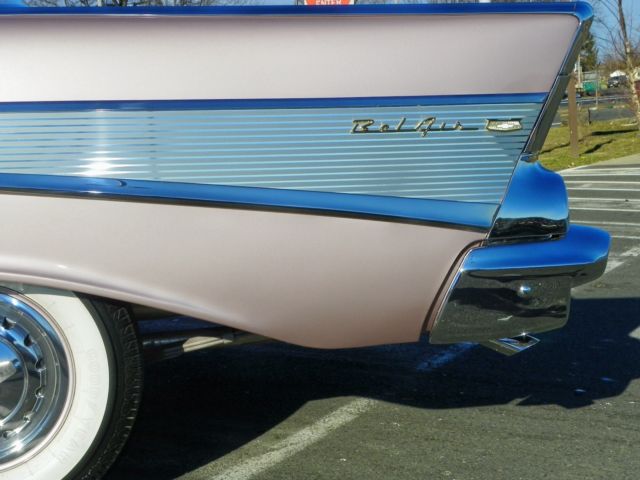 1957 Dusk Pearl / top silver Chevrolet Bel Air/150/210 Sport Coupe