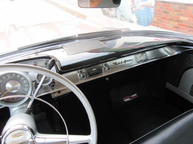 1957 Coral and Ivory Chevrolet Bel Air/150/210 Sedan