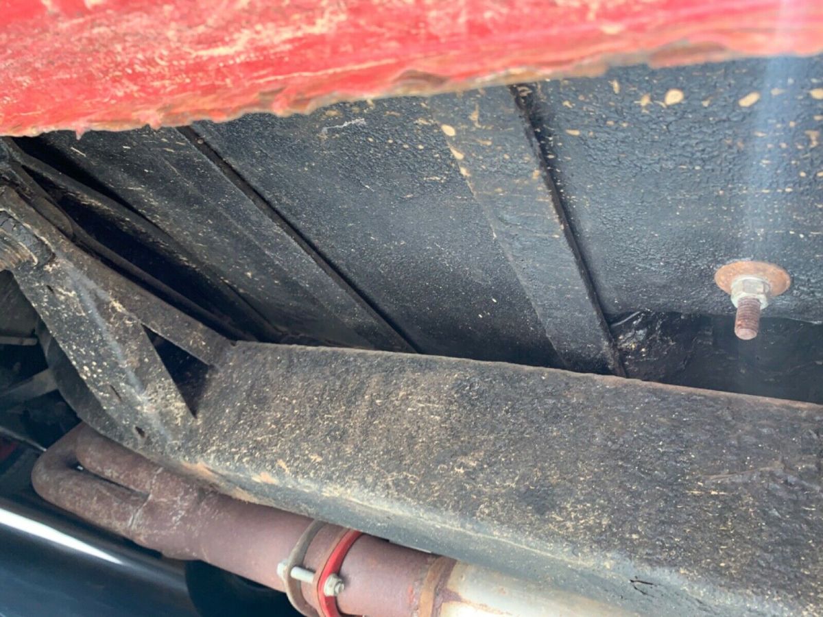 1957 Red Chevrolet Bel Air/150/210 Sedan