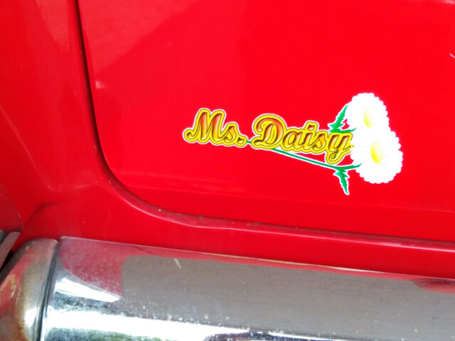 1957 Red Chevrolet Bel Air/150/210 Sedan