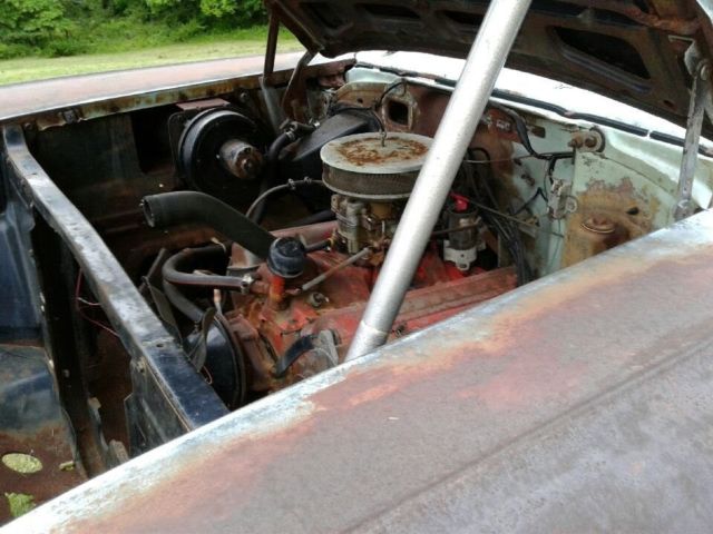 1957 Blue Chevrolet Bel Air/150/210 Coupe