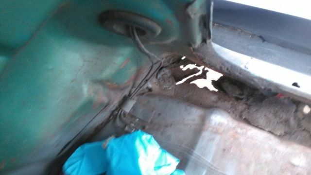 1957 Primer Chevrolet Bel Air/150/210 Coupe