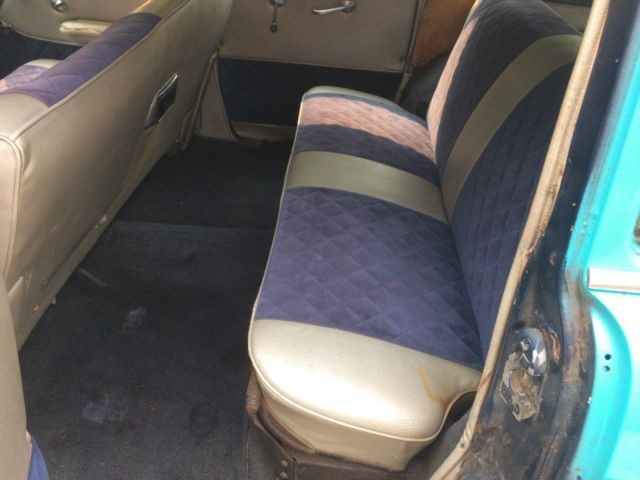1957 Turquoise/Ivory Chevrolet Bel Air/150/210 Wagon