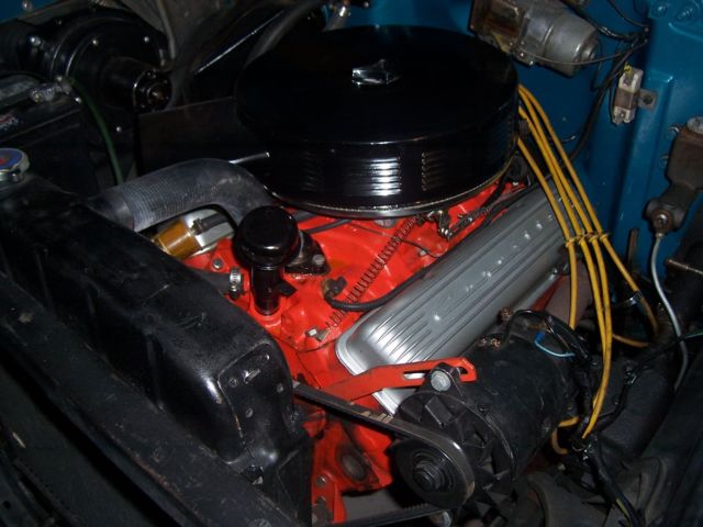 1957 Blue Chevrolet Bel Air/150/210 Coupe