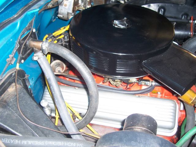 1957 Blue Chevrolet Bel Air/150/210 Coupe