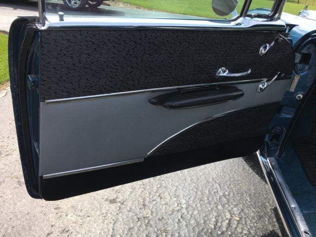 1957 Blue Chevrolet Bel Air/150/210 2 Door Hardtop