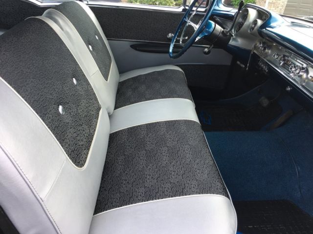 1957 Blue Chevrolet Bel Air/150/210 2 Door Hardtop