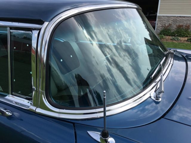 1957 Blue Chevrolet Bel Air/150/210 2 Door Hardtop