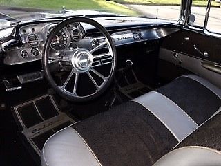 1957 Black Chevrolet Bel Air/150/210 Coupe