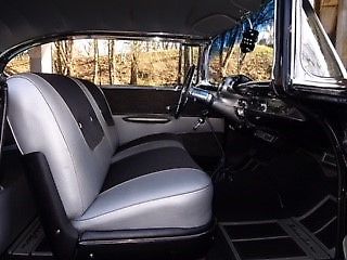1957 Black Chevrolet Bel Air/150/210 Coupe