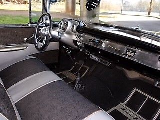 1957 Black Chevrolet Bel Air/150/210 Coupe