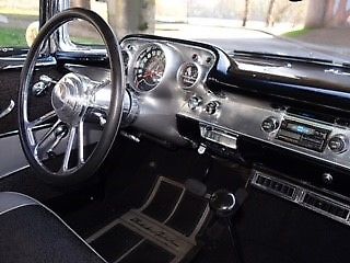 1957 Black Chevrolet Bel Air/150/210 Coupe