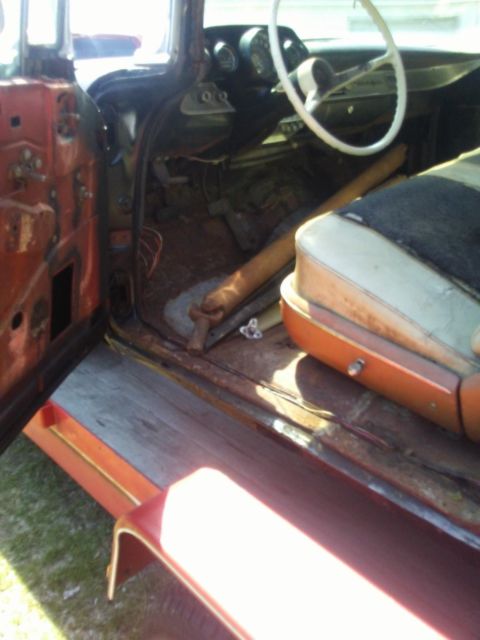 1957 Black Chevrolet Bel Air/150/210 Coupe