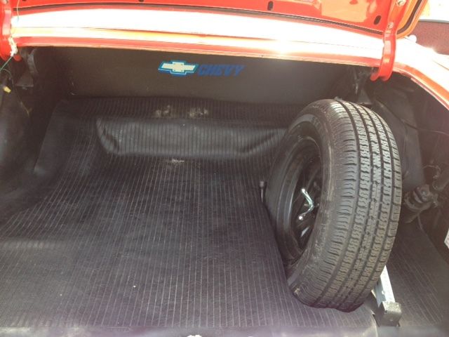 1957 Matador Red Chevrolet Bel Air/150/210 4 Door Sports Sedan