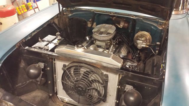 1957 Blue Chevrolet Bel Air/150/210 Wagon