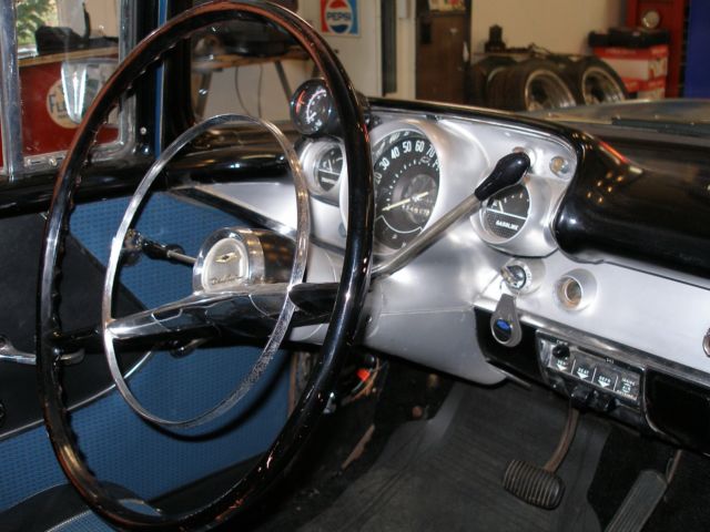 1957 Blue Chevrolet Bel Air/150/210 Wagon