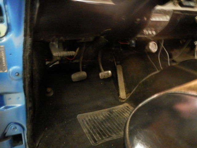 1957 Blue Chevrolet Bel Air/150/210 Convertible