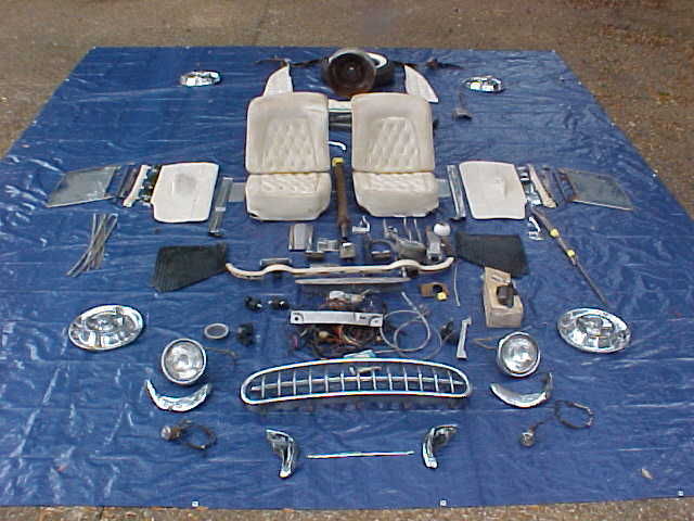 1957 White Chevrolet Corvette Convertible