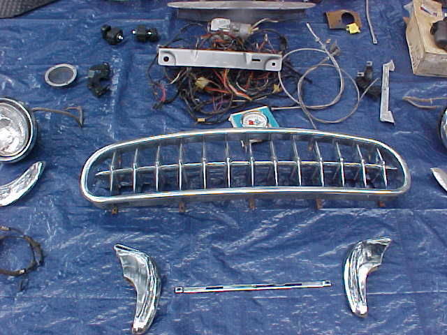 1957 White Chevrolet Corvette Convertible