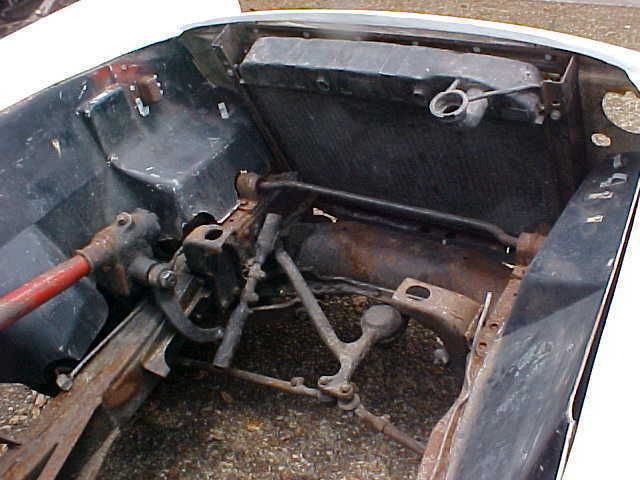 1957 White Chevrolet Corvette Convertible