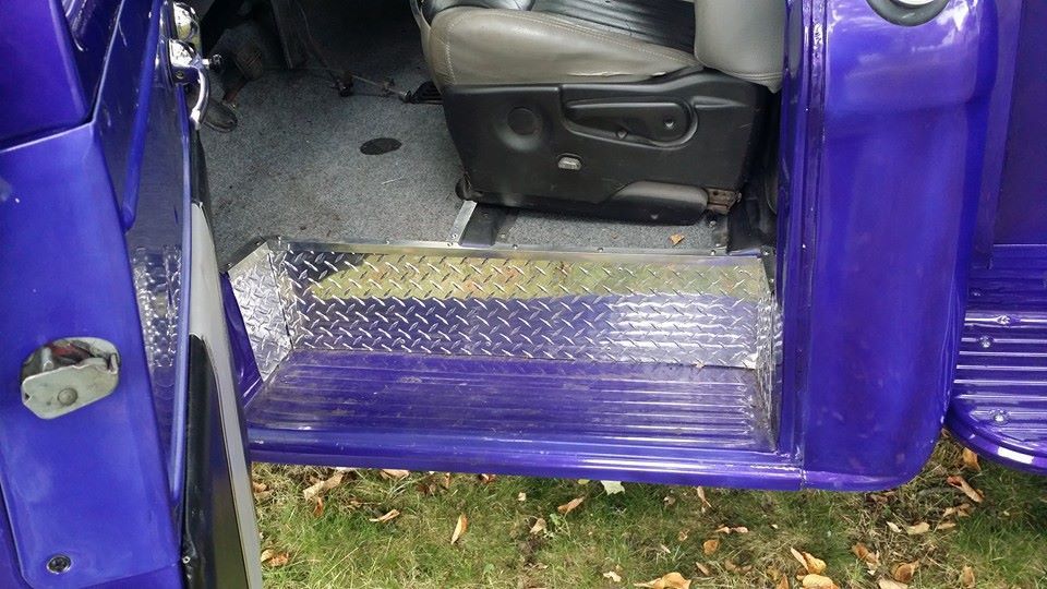 1957 Purple Chevrolet C/K Pickup 1500 truck