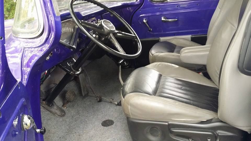 1957 Purple Chevrolet C/K Pickup 1500 truck