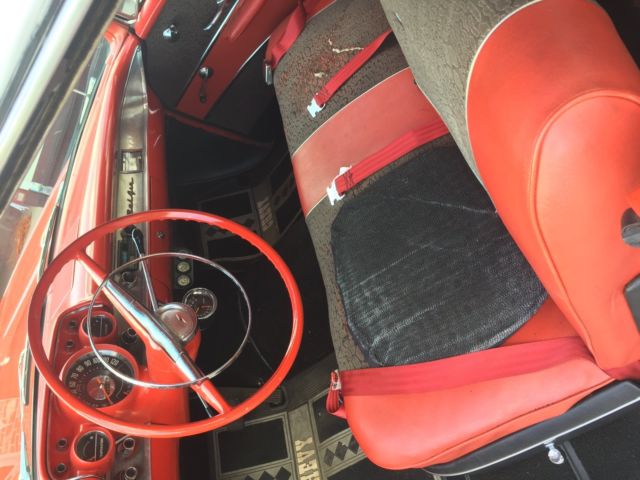 1957 Matador Red Chevrolet Bel Air/150/210 Coupe