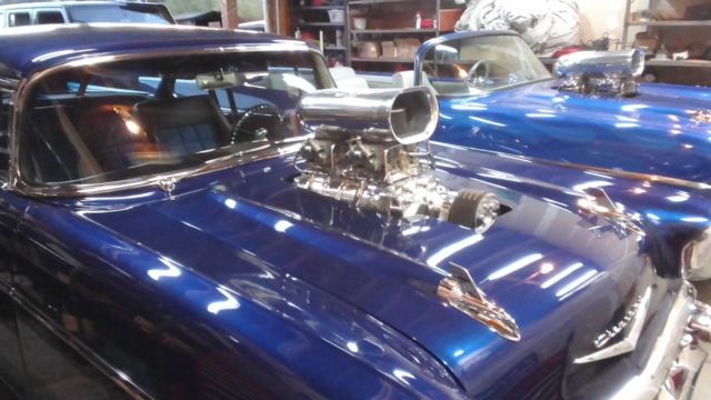 1957 Blue Chevrolet Bel Air/150/210 Coupe