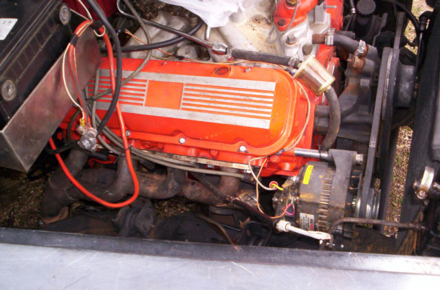 1957 red primer Chevrolet C/K Pickup 3500