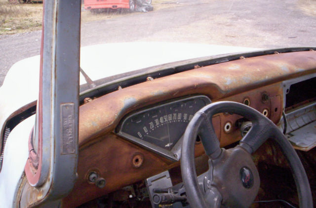 1957 red primer Chevrolet C/K Pickup 3500