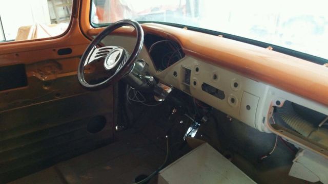1957 Orange Chevrolet Other Pickups Cab & Chassis