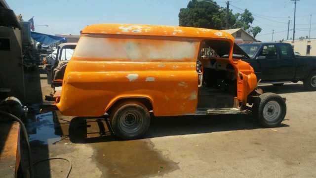 1957 Orange Chevrolet Other Pickups Cab & Chassis