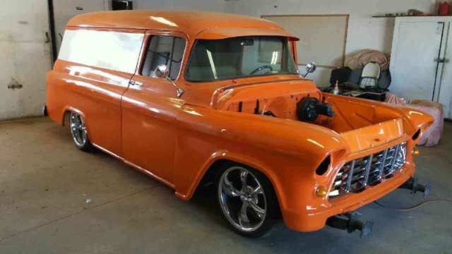 1957 Orange Chevrolet Other Pickups Cab & Chassis
