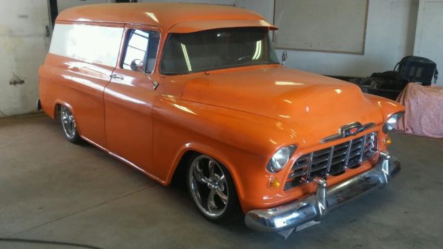 1957 Orange Chevrolet Other Pickups Cab & Chassis