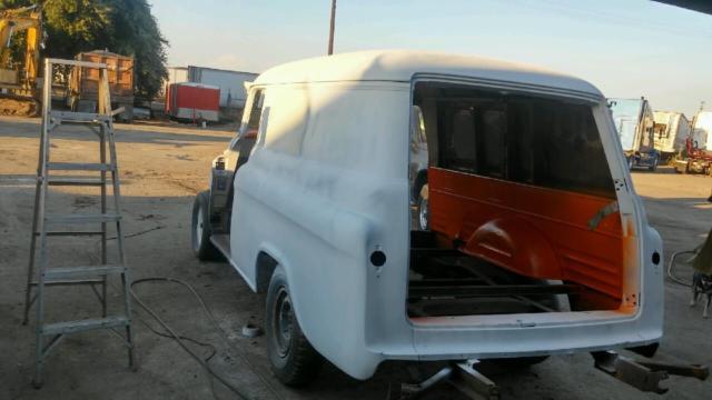 1957 Orange Chevrolet Other Pickups Cab & Chassis