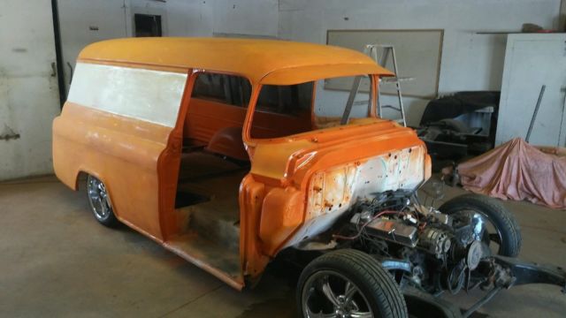 1957 Orange Chevrolet Other Pickups Cab & Chassis