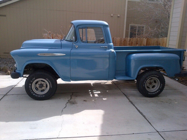 1957 Blue Chevrolet Other Pickups Cab & Chassis