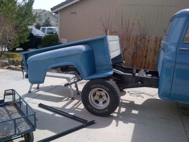 1957 Blue Chevrolet Other Pickups Cab & Chassis