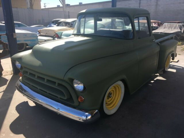 1957 Green Chevrolet Other Pickups BIG WINDOW CAB