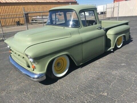 1957 Green Chevrolet Other Pickups BIG WINDOW CAB