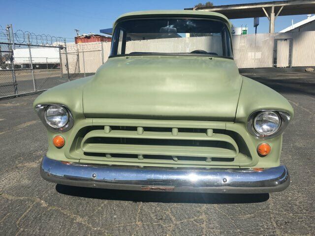 1957 Green Chevrolet Other Pickups BIG WINDOW CAB