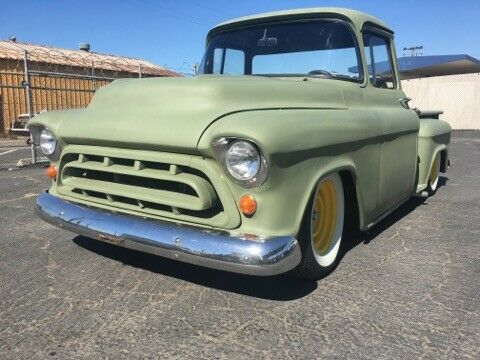 1957 Green Chevrolet Other Pickups BIG WINDOW CAB