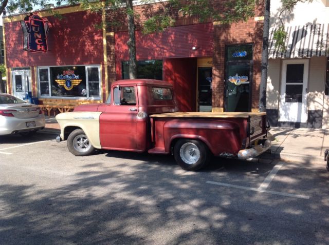 1957 Burgundy Chevrolet Other Pickups Standard Cab Pickup