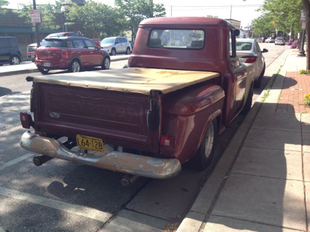 1957 Burgundy Chevrolet Other Pickups Standard Cab Pickup