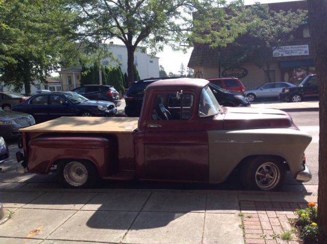 1957 Burgundy Chevrolet Other Pickups Standard Cab Pickup